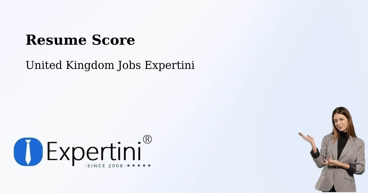 Resume Score & Job Description Match Tool – Hinton - United Kingdom Jobs Expertini